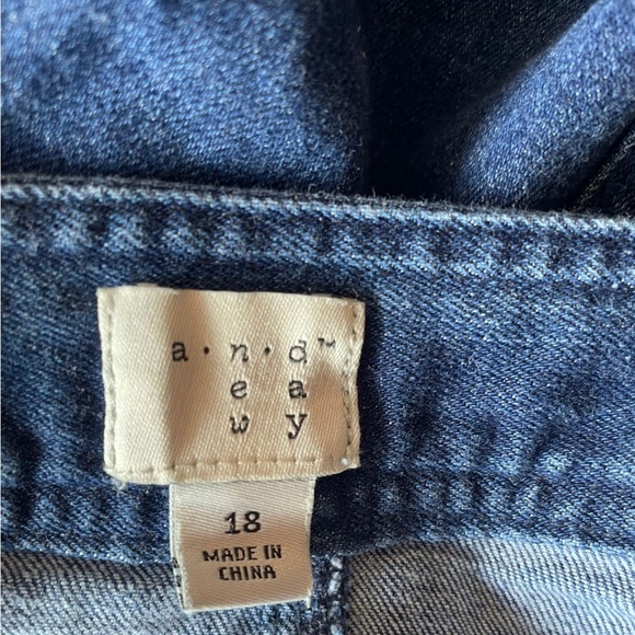 Denim Short Skirt plus size - Picture 3 of 3